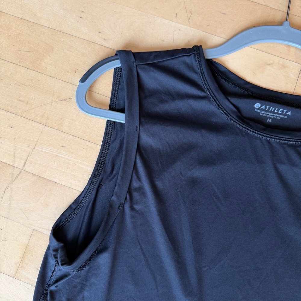 Athleta black Sun Lover tank sundress, M, CB2528 - Picture 3 of 4